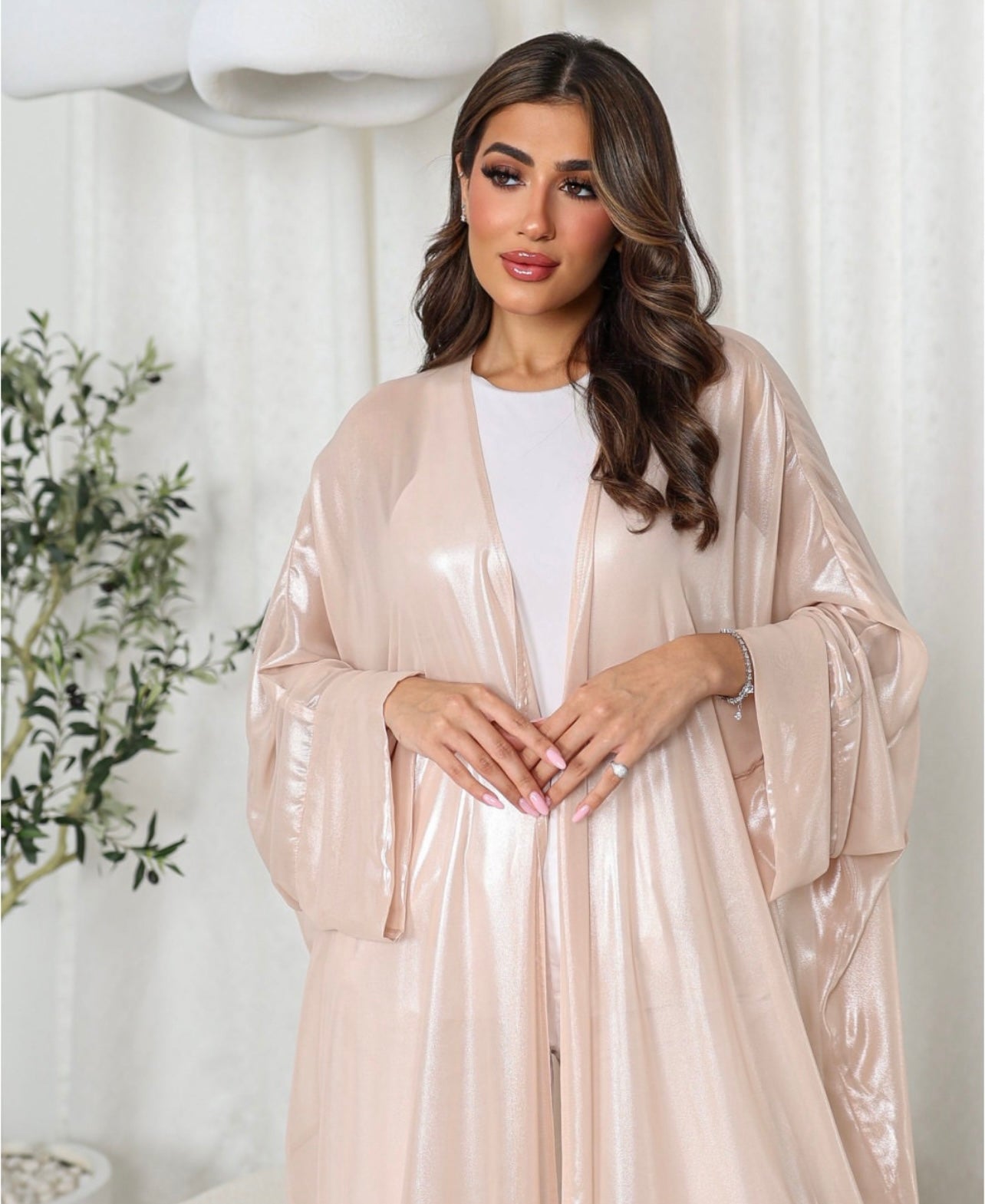 Bridal abaya